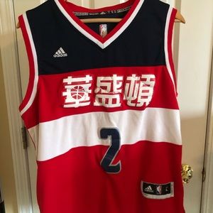 John Wall, Washington Wizards Chinese NY Jersey.
